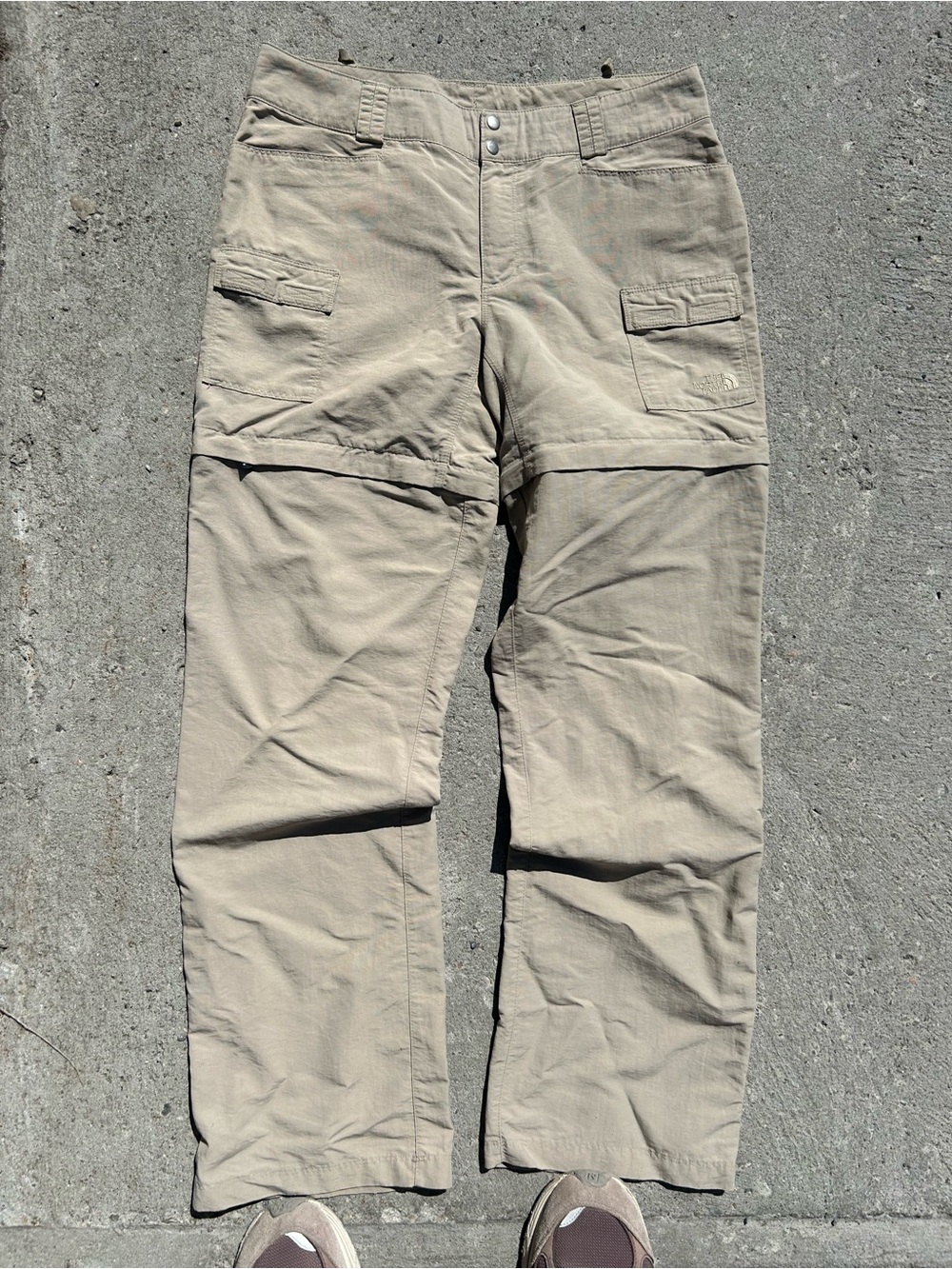 The North Face Women’s Zip-Off Cargo Pants in Khaki